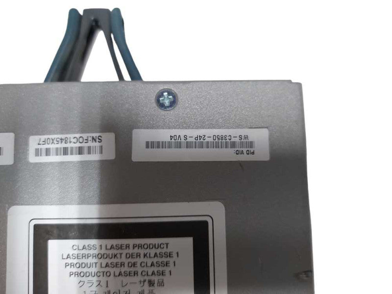 Cisco WS-C3850-24P-S V04 Gigabit PoE+ 2x PSU Network Switch #