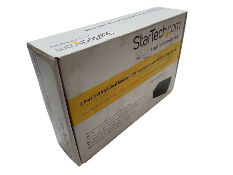 StarTech.com (SV231DDVDUA) 2-Ports KVM / audio switch USB &