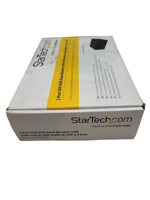 StarTech.com (SV231DDVDUA) 2-Ports KVM / audio switch USB &