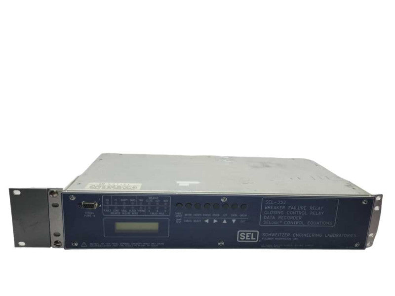 SCHWEITZER ENGINEERING SEL-352 Breaker Failure Relay- READ _