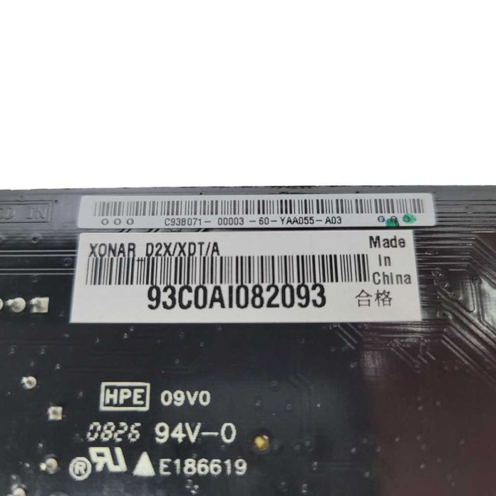 ASUS Xonar D2X PCIe Sound Card  -