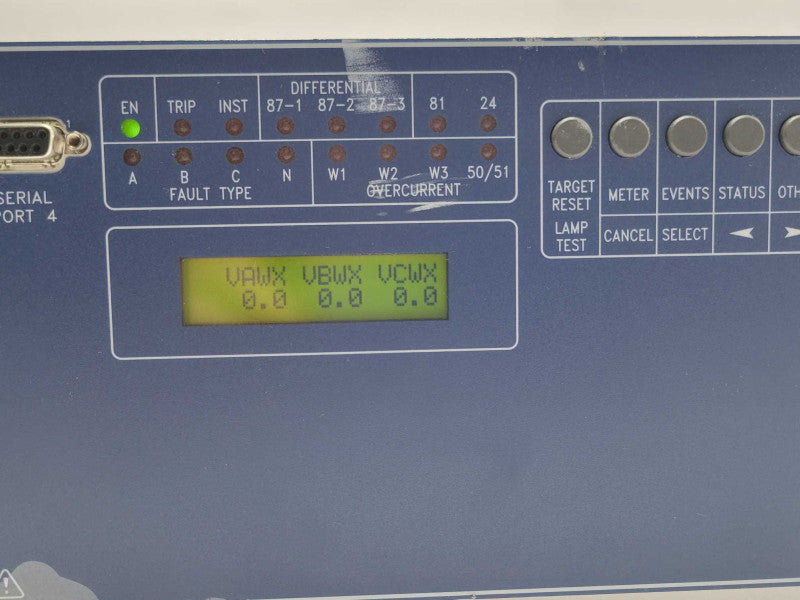 SCHWEITZER SEL-387E CURRENT DIFFERENTIAL AND VOLTAGE PROTECTION RELAY _