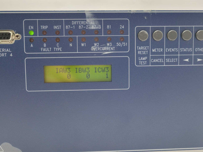 SCHWEITZER SEL-387E CURRENT DIFFERENTIAL AND VOLTAGE PROTECTION RELAY _