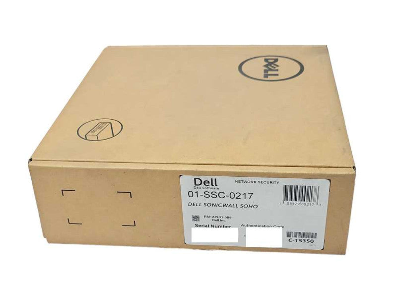 New Sealed DELL SonicWALL SOHO APL31-0B9 Network Security Firewall  Q_