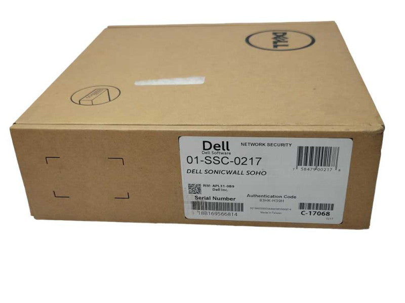 Open-Box DELL SonicWALL SOHO APL31-0B9 Network Security Firewall  Q_