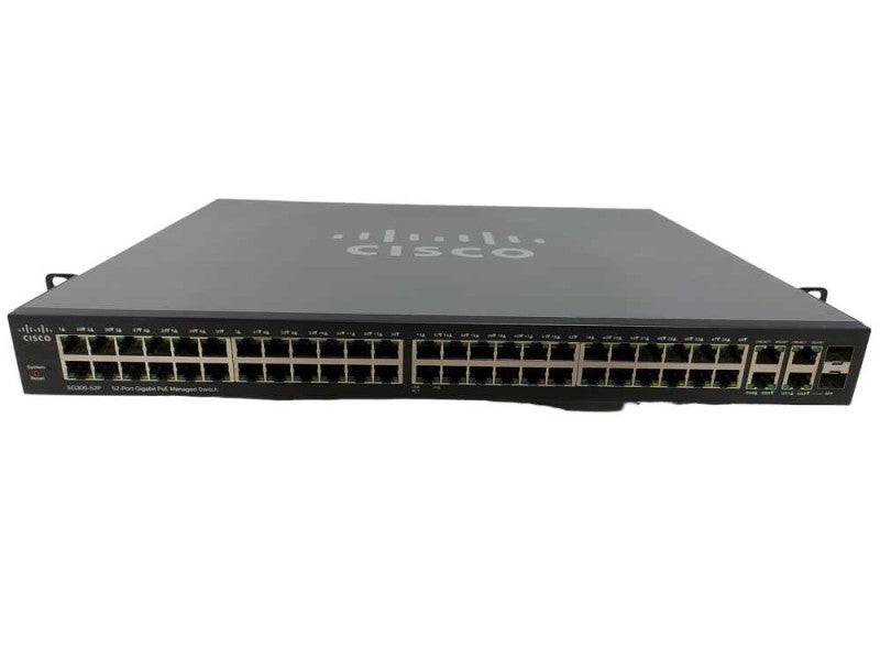 Cisco SG300-52P 52x port gigabit PoE Managed Switch - Fact Reset #