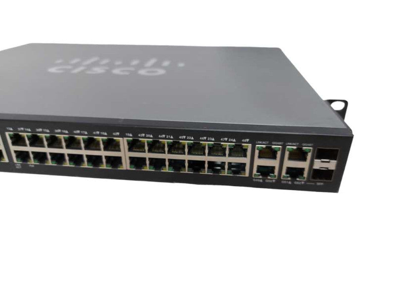 Cisco SG300-52P 52x port gigabit PoE Managed Switch - Fact Reset #