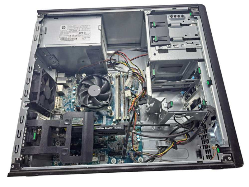 HP Z230 Workstation Xeon E3-1245 v3 @ 3.40GHz 24GB Ram Quadro K2000 GPU )