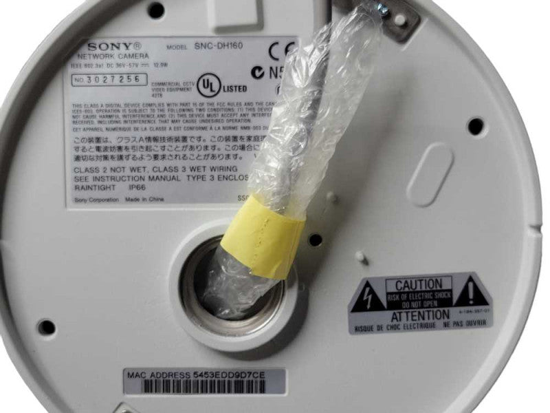 New Open-Box SONY IPELA HD SNC-DH160 NETWROK CAMERA _