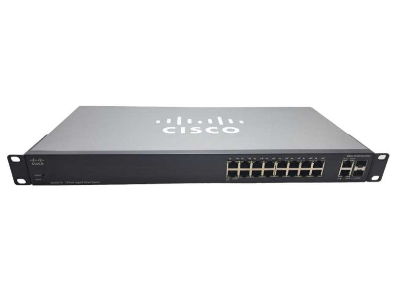 Cisco SG200-18 18-Port Gigabit Ethernet Smart Switch )