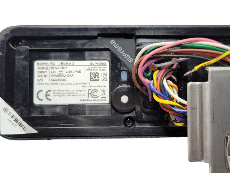 Suprema BEW2-OHP BioEntry W2 Outdoor Multi-Class Card, READ _