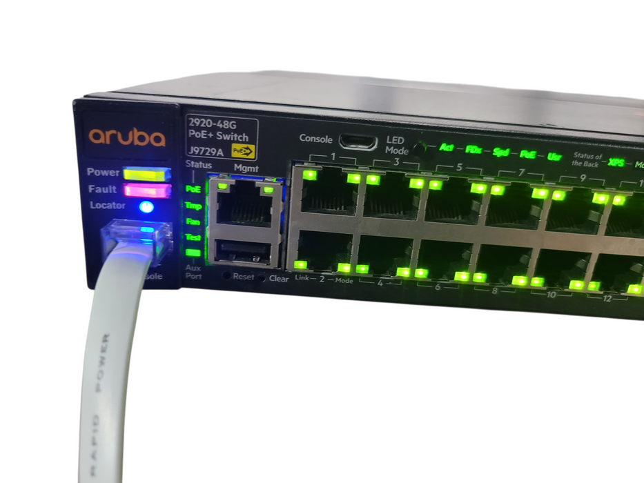 HP Aruba J9729A  2920‑48G‑PoE |  48-Port Managed Gigabit Switch