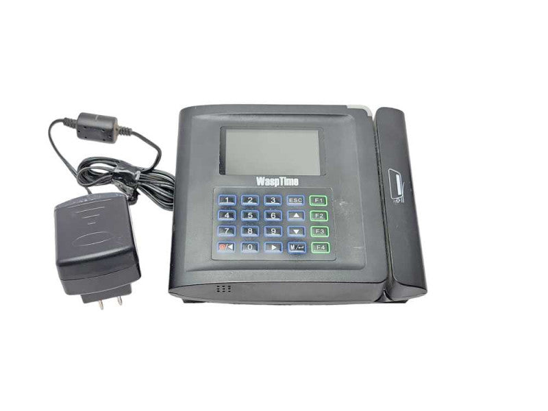 WASP Barcode Technologies BC100 Time attendance system w/ Power Adapter, SEE Q_