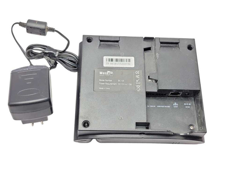 WASP Barcode Technologies BC100 Time attendance system w/ Power Adapter, SEE Q_