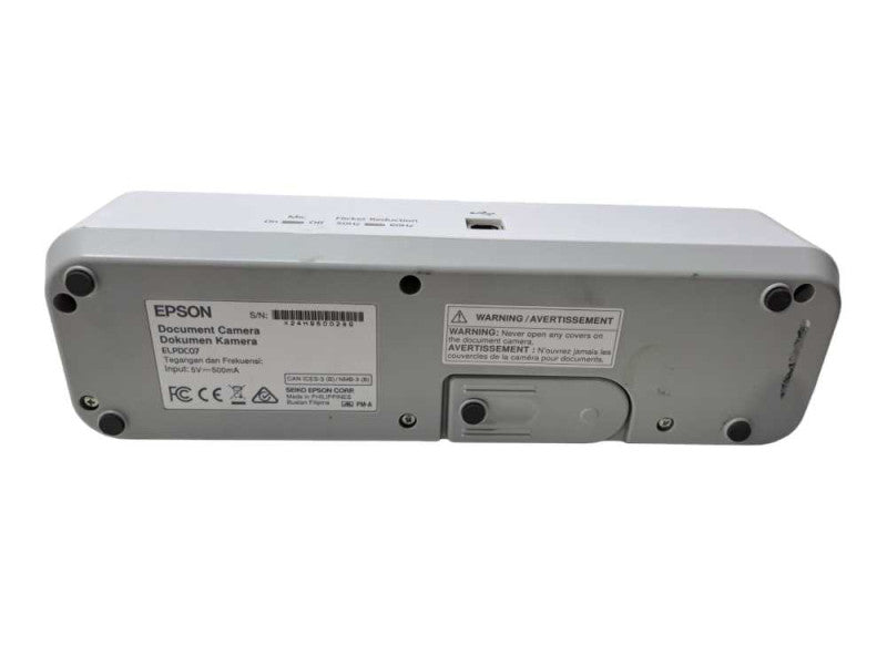 Epson ELPDC07 Digital HD 1080p Portable Document Scanner )