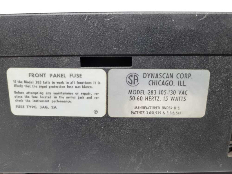 Vintage Dynascan B&K Precision 283 Digital Multimeter %