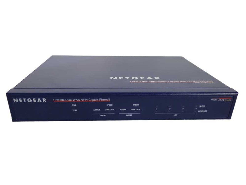 Netgear Dual WAN Gigabit SSL VPN Firewall FVS336G  !