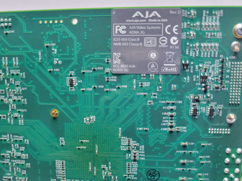 AJA Video Systems Model Kona 3G KONA-3G-R0 4x MINI-SDI MINI-HDMI SDI _