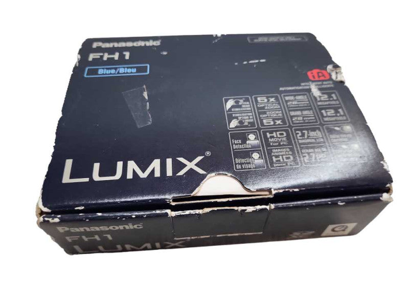 Panasonic Lumix DMC-FH1 12.1MP, 2.7\\" LCD, 5x Optical Zoom - Blue &