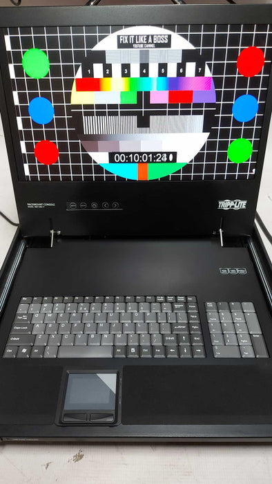 tripplite Rackmount console B021-000-17 17\\" LCD 1366 x 768 @ 60Hz #