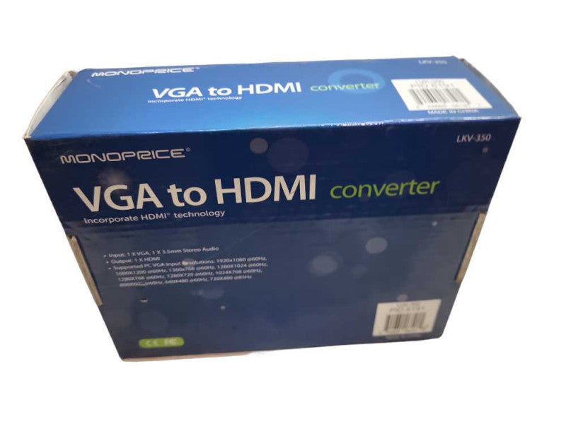 Monoprice VGA to HDMI Convertor &