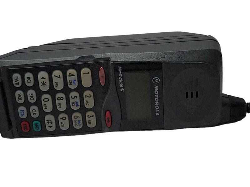 Vintage MOTOROLA Cellular MicroTAC 650 FlipPhone, READ _