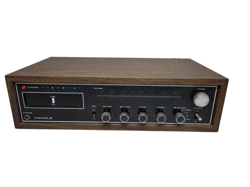 Vintage - Candle STD-7010 AM/FM /8-Track Stereo Receiver w/Phono %