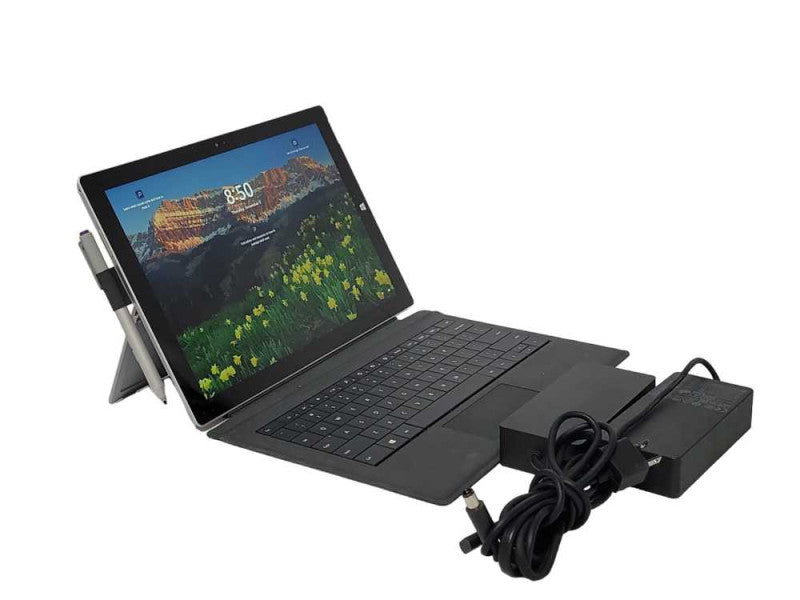 Microsoft Surface Pro 3, Core i7-4650U 1.7GHz, 8GB, 512GB SSD, w/ Power adapt _