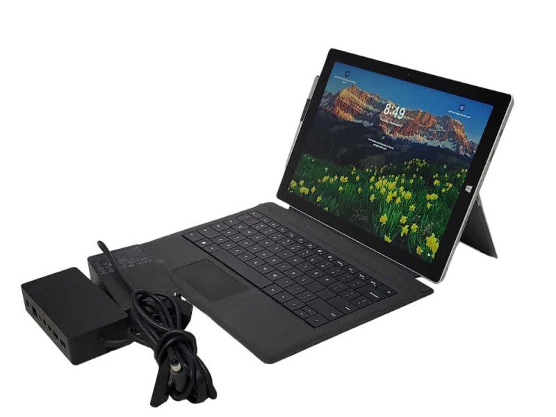 Microsoft Surface Pro 3, Core i7-4650U 1.7GHz, 8GB, 512GB SSD, w/ Power adapt _