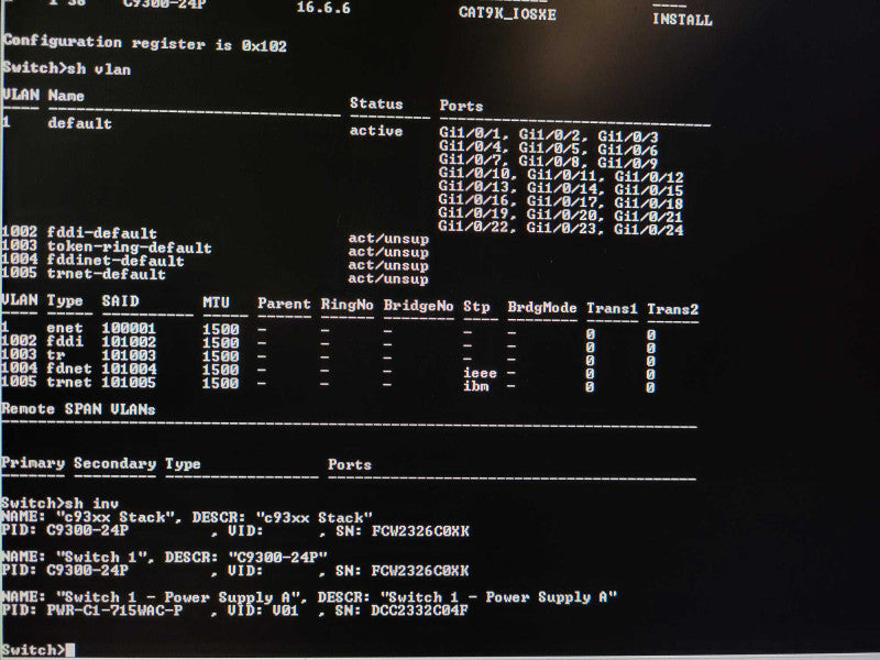 Cisco Catalyst C9300-24P-E 24-Port Gigabit Managed PoE+ Ethernet Switch Q$