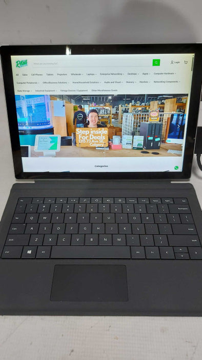 Microsoft Surface Tablet 1724 256gb ssd i5-6300U / READ #
