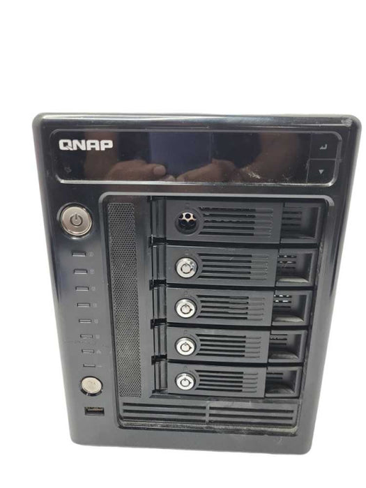QNAP TS-509 Pro 5-Bay NAS Server with 5x Hard Drives, READ Detail _