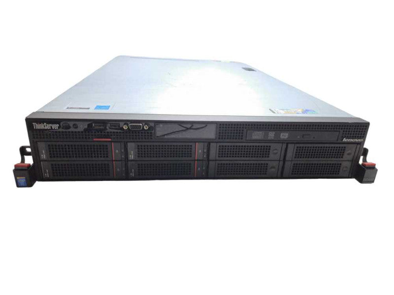 Lenovo ThinkServer RD440 Xeon E5-2440 v2 @ 1.90GHz 32GB Ram LSI RAID 1x PSU )