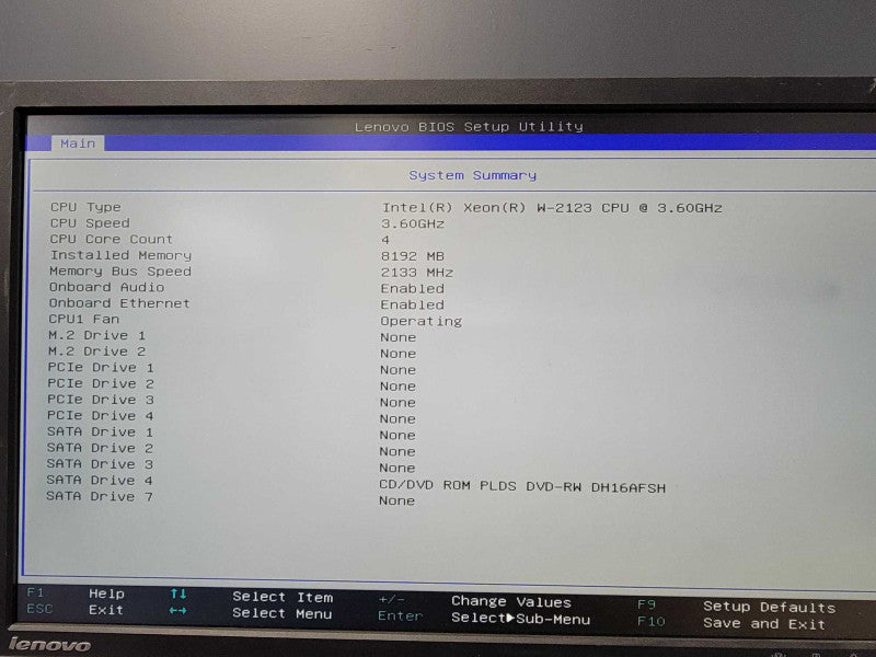 Lenovo ThinkStation P520c Xeon W-2123 3.60GHz 8GB DDR4 2x 3.5\\" HDD Trays Q_