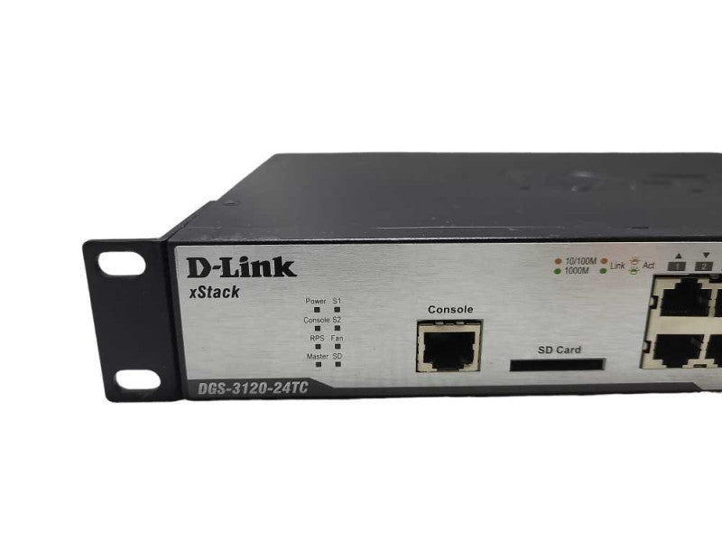 D-LINK DGS-3120-24TC xStack Gigabit Switch READ $