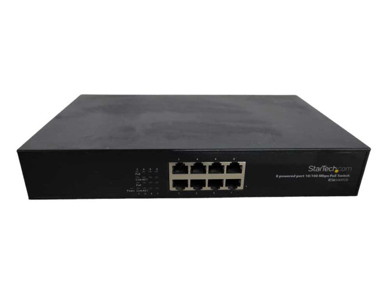 STARTECH.COM IES8100POE Industrial 8 Port Ethernet Switch !