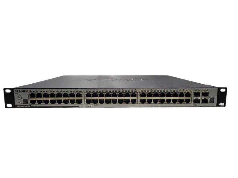 D-Link DGS-3120-48PC 48 Port Gig xStack Managed PoE Switch $
