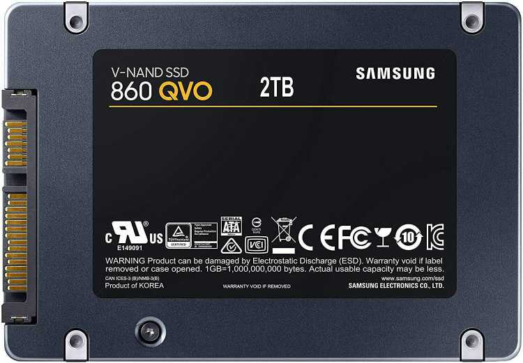 Samsung 860 QVO 2TB 2.5\\" SSD Internal Solid State Drive MZ-76Q2T0B :