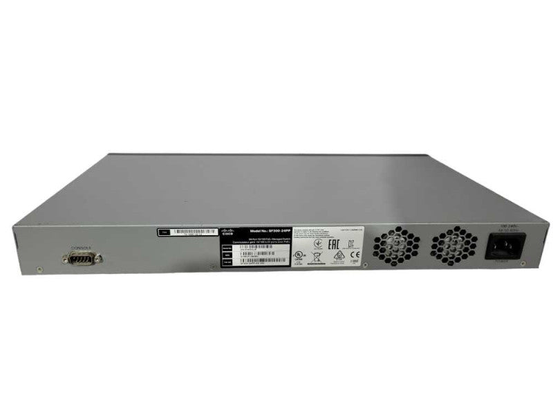 Cisco SF300-24PP 24-Port Fast 10/100 Ethernet PoE+ Managed Switch !