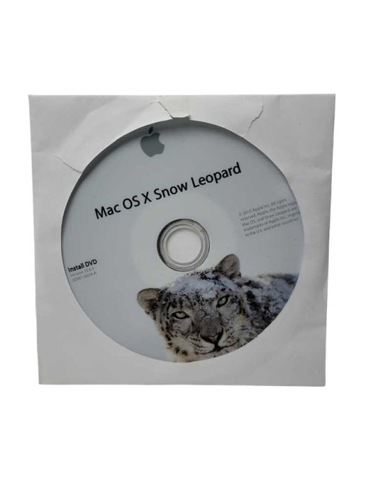 Apple mac OS X Snow Leopard installation disc -