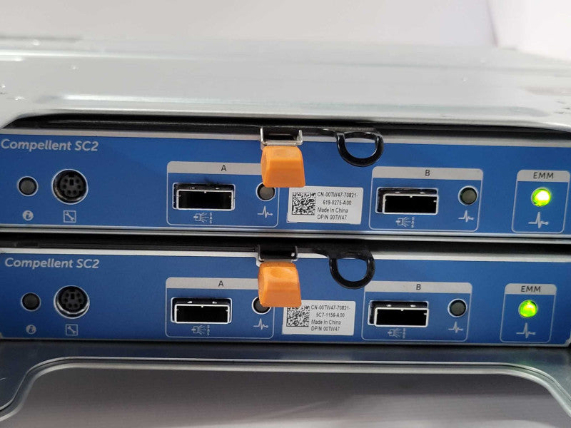DELL COMPELLENT SC200 12x 3.5\\" BAY EXPANSION ENCLOSURE, 2x PSU, 2x 00TW47 _