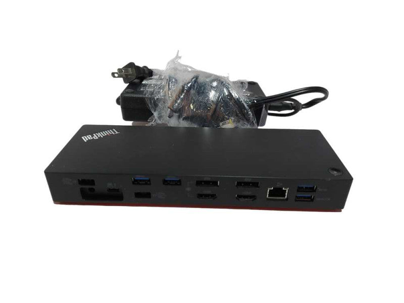Lenovo Thunderbolt 3 Gen2 Workstation docking station w/ 170w Adapter #