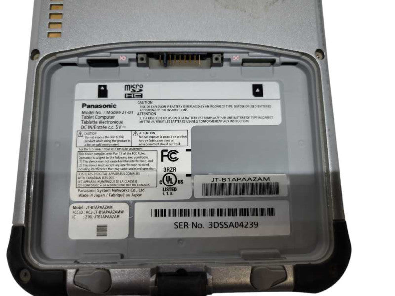 Panasonic Toughpad JT-B1 Tablet + Additional Battery %