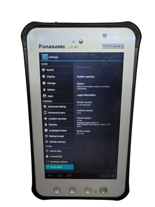 Panasonic Toughpad JT-B1 Tablet + Additional Battery %