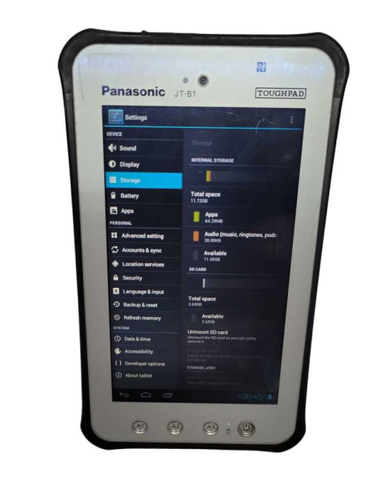 Panasonic Toughpad JT-B1 Tablet + Additional Battery %
