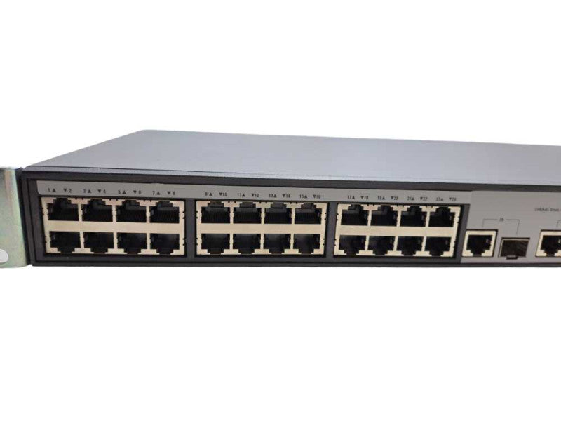 HPE OfficeConnect 1910 24x RJ45 10/100 PoE+ 2x 1G SFP Network Switch JG539A Q)