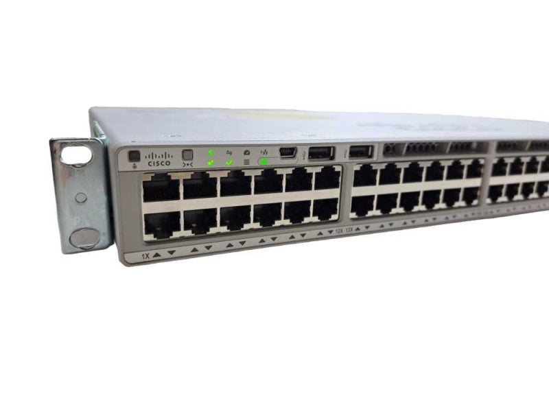 Cisco C9200L-48P-4G-E | 48-Port PoE+ / 4x 1G SFP L3 Enterprise Switch )