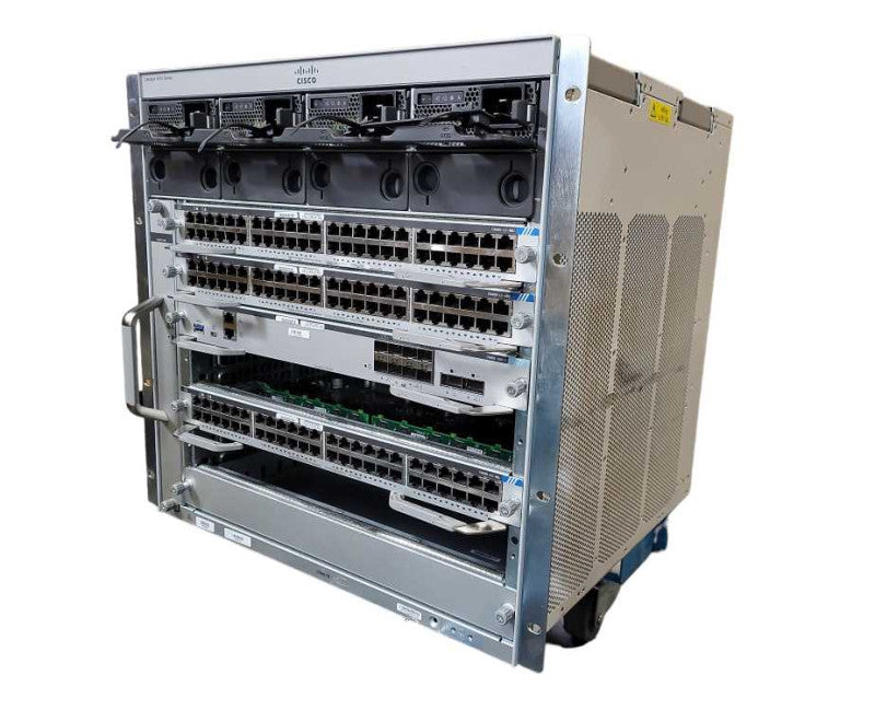 Cisco Catalyst 9400 Series Switch C9407R w/ 1x C9400-SUP-1, 3x C9400-LC-48U $