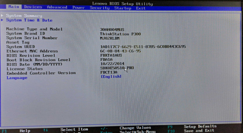 Lenovo ThinkStation P300 Xeon E3-1241 v3 @ 3.50GHz 24GB Ram Quadro K620 )