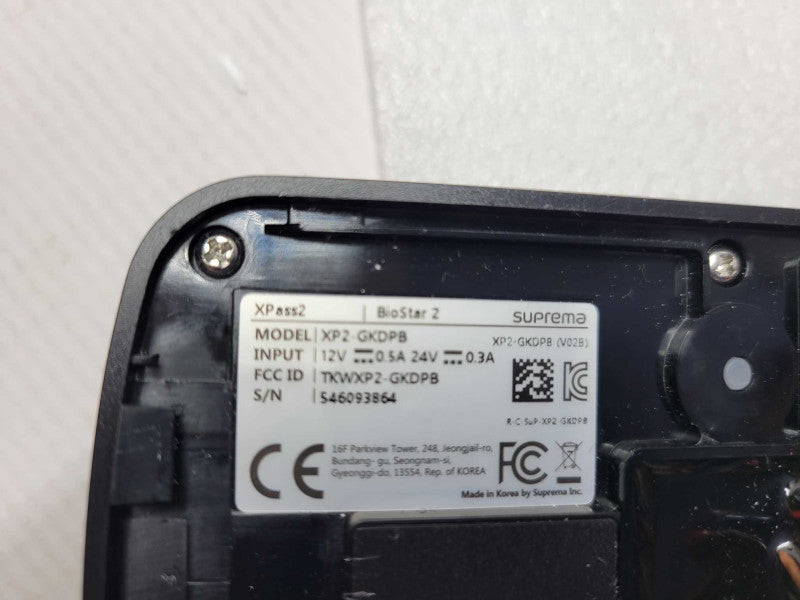 Suprema Xpass 2 XP2-GKDPB Gangbox Keypad type RFID Device, READ _